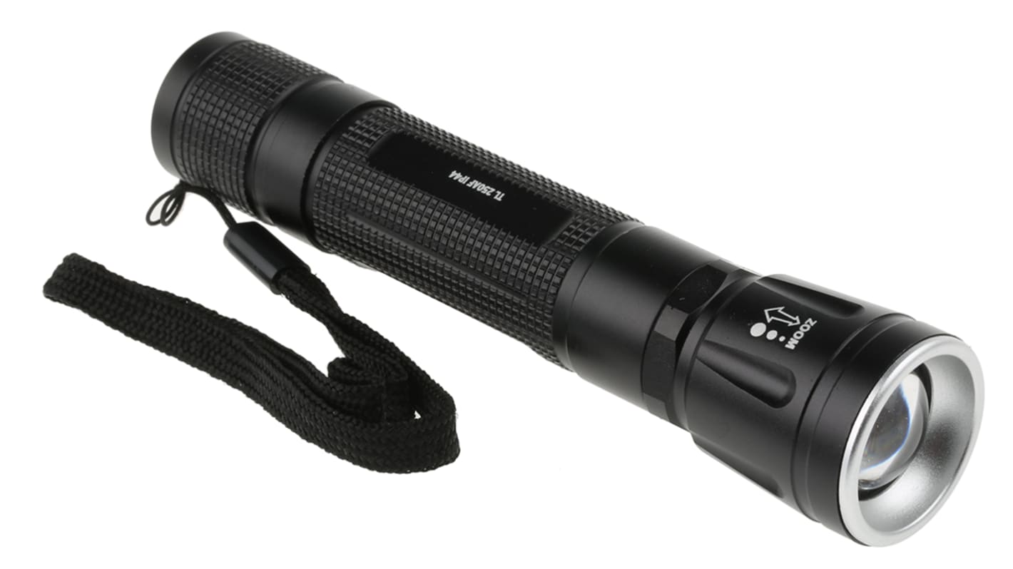 brennenstuhl LED LED Torch Black - Rechargeable 250 lm, 138 mm