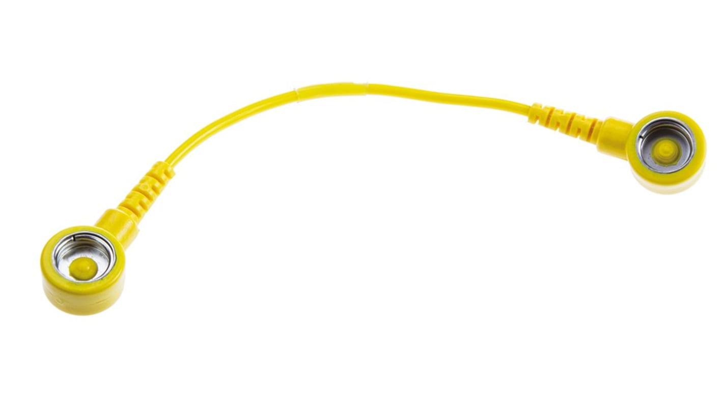 RS PRO ESD Grounding Cord With 10 mm Socket