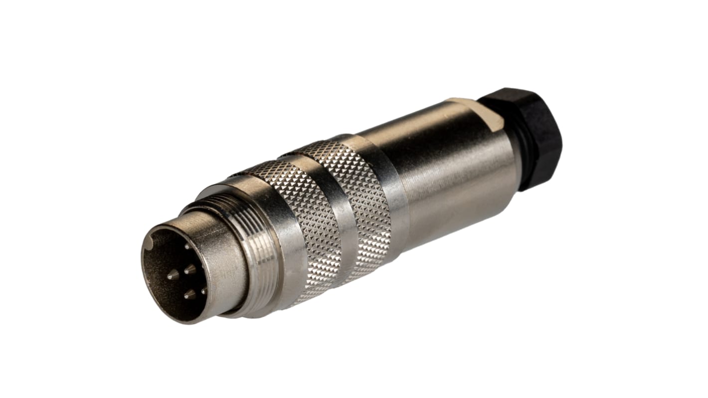 binder Circular Connector, 6 Contacts, Cable Mount, Miniature Connector, Socket, Male, IP67, 423 Series