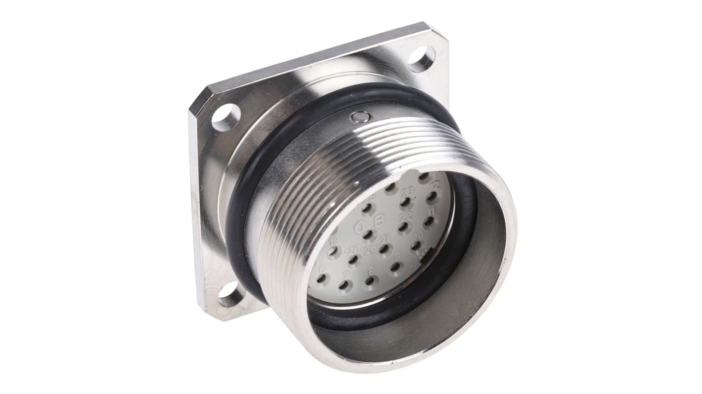 Lapp Circular Connector, 26 Contacts, Panel Mount, Socket, Female, IP65, EPIC R Series