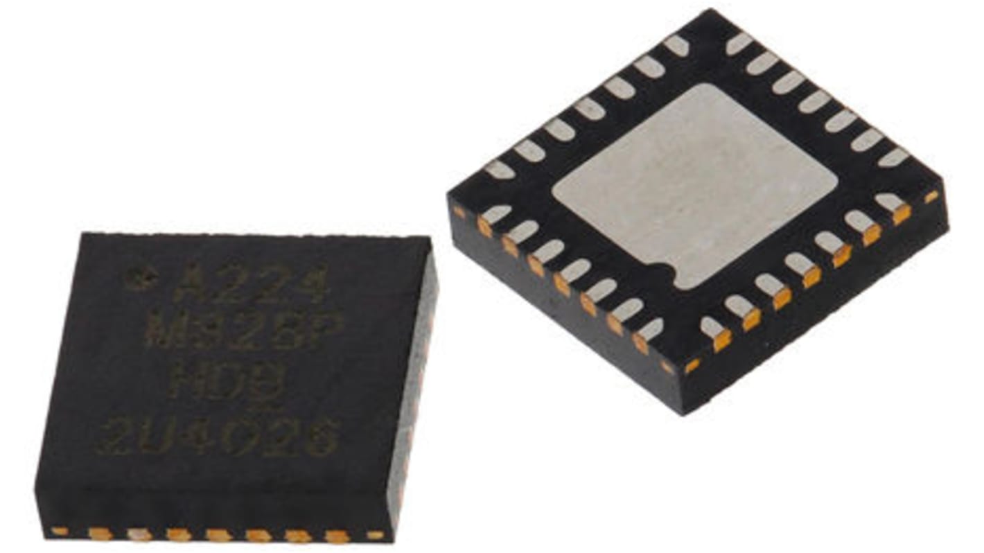 Mikrokontroler Microchip ATmega VQFN 28-pinowy Montaż powierzchniowy AVR 32 kB 8bit CAN: 20MHz RAM:2 kB Ethernet: Flash