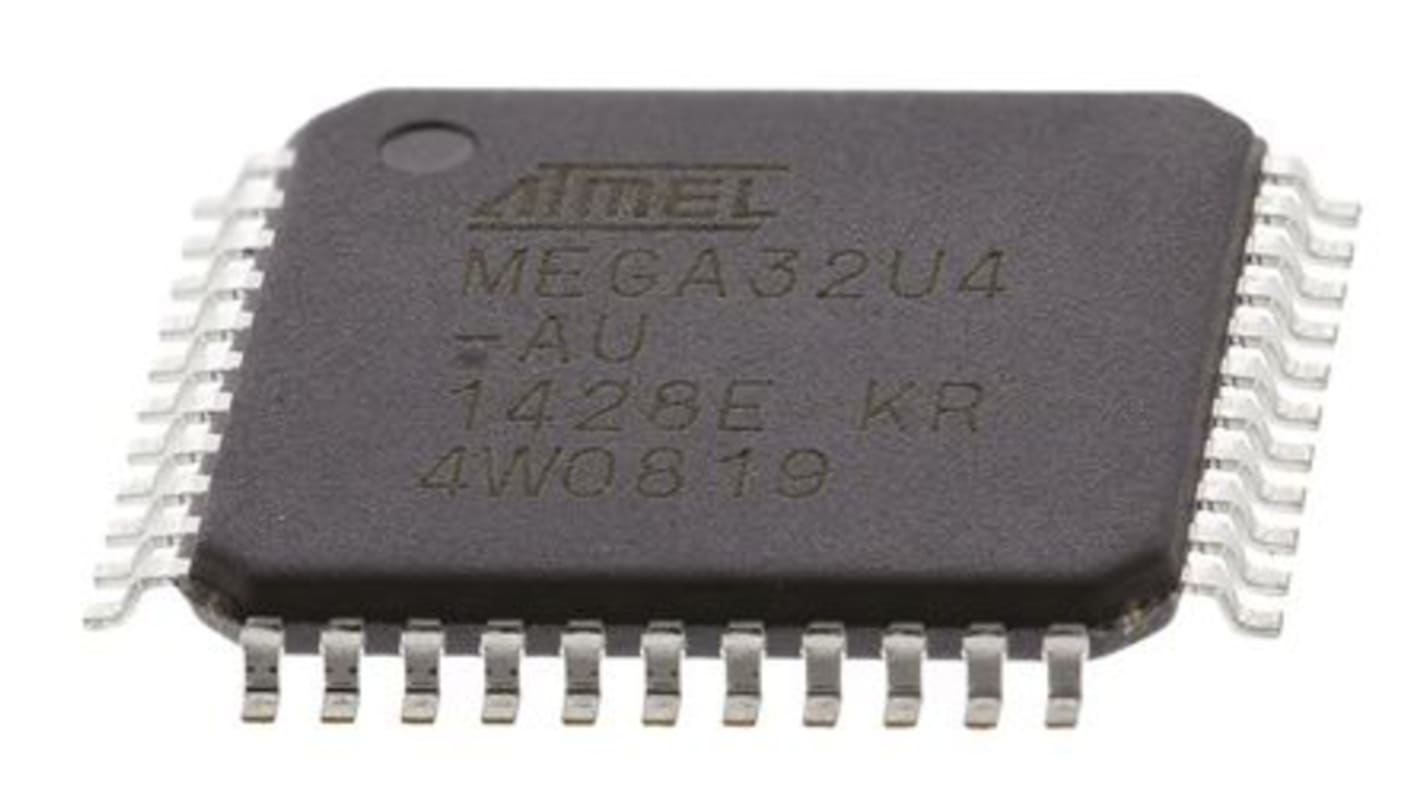 Mikrokontroler Microchip ATmega TQFP 44-pinowy Montaż powierzchniowy AVR 32 kB 8bit CAN: 16MHz RAM:2,5 kB Ethernet: