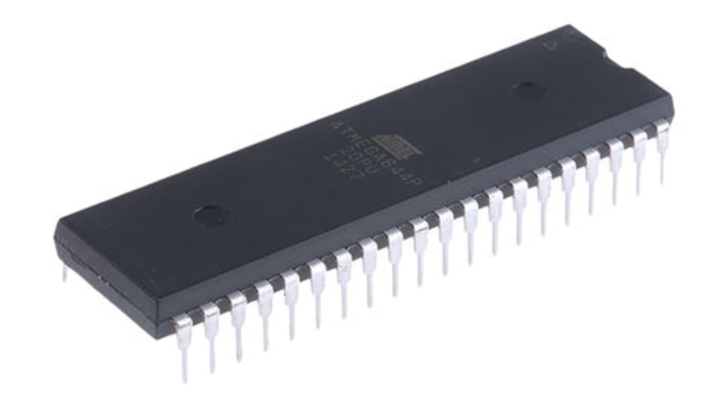 Microcontrollore Microchip, AVR, PDIP, ATmega, 40 Pin, Su foro, 8bit, 20MHz