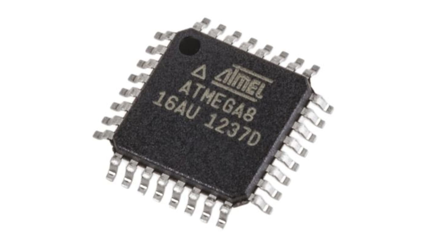 Microchip マイコン, 16MHz, 8 kB, フラッシュ, 32-Pin TQFP