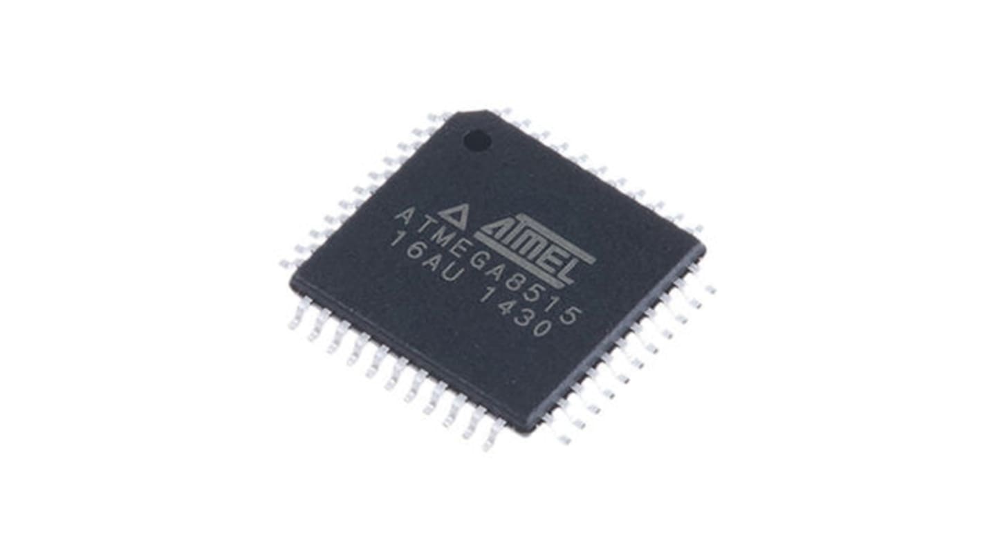 Microcontrollore Microchip, AVR, TQFP, ATmega, 44 Pin, Montaggio superficiale, 8bit, 16MHz