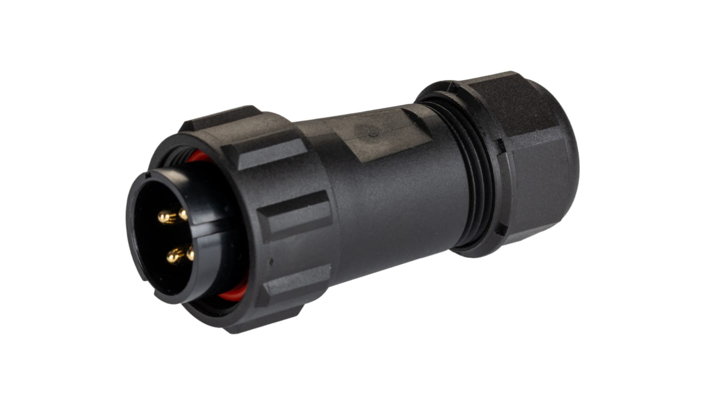 Connettore circolare RS PRO, maschio, Standard, 4 poli, Montaggio su cavo