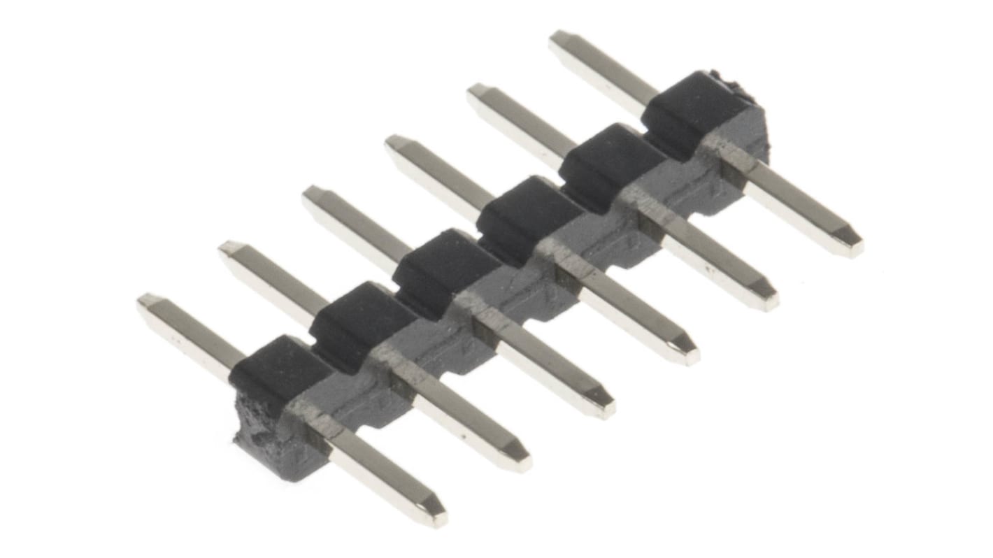 Złącze szpilkowe 6-pinowe raster: 2.0mm -rzędowe HARWIN Przewlekany 1.0A