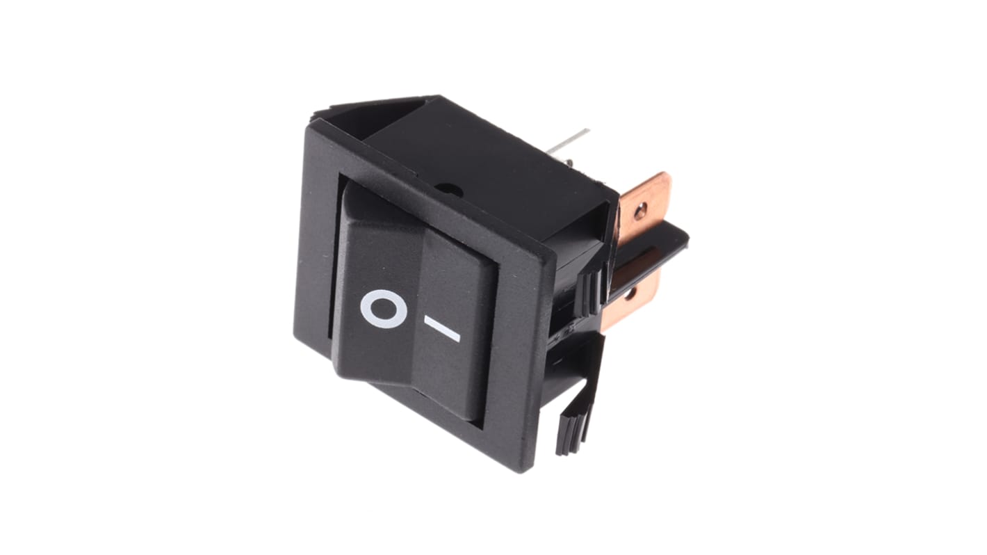 Eaton DPST, Latching Rocker Switch Panel Mount