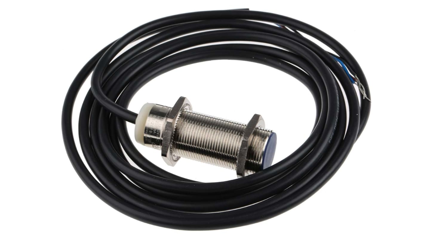Rs-Online Sensore di prossimità Cilindro filettato Telemecanique Sensors M18 rilevamento 5 mm 12 → 24 V c.c