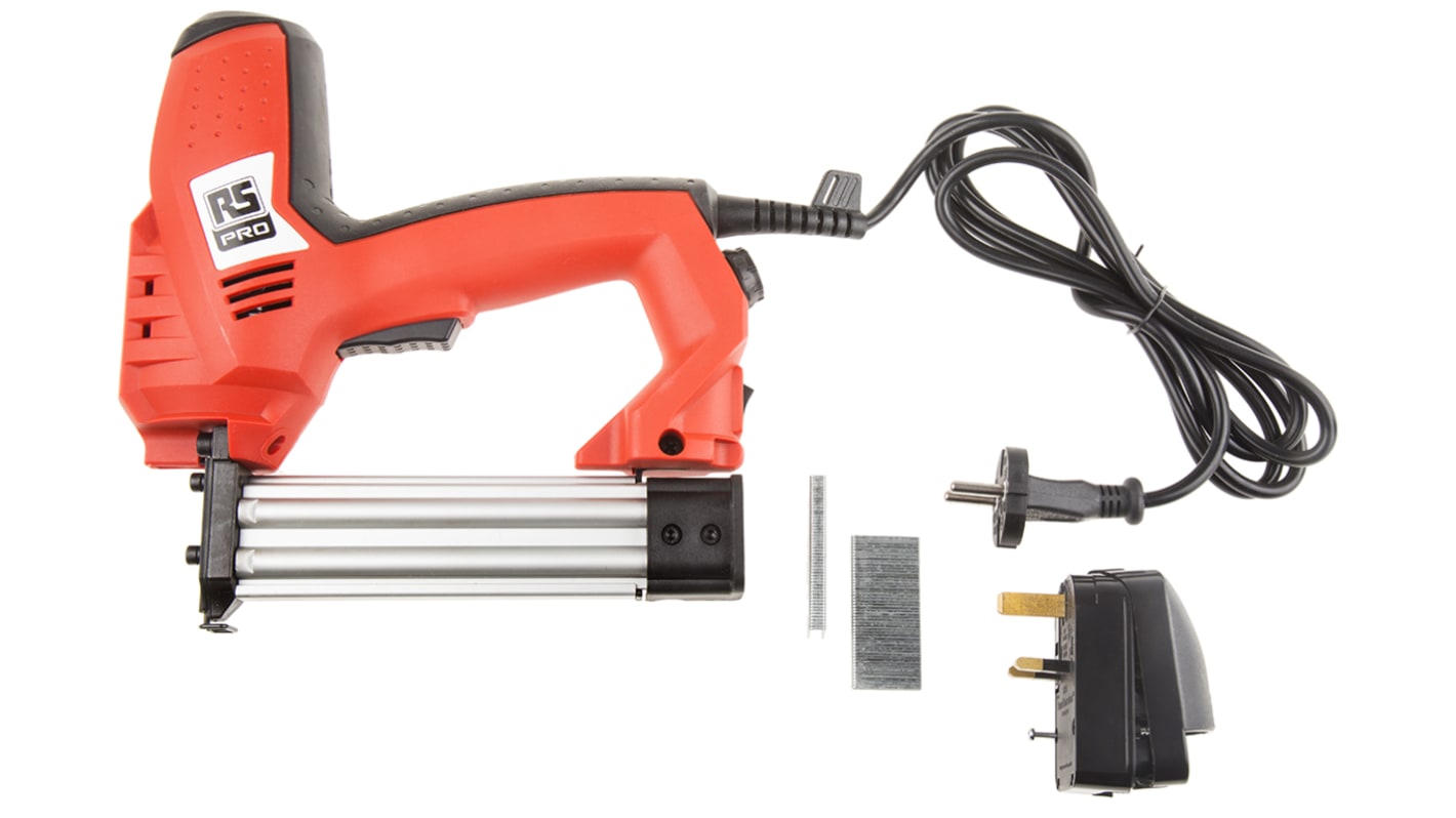 230V H/DUTY STAPLE & NAIL GUN+CONVERTOR