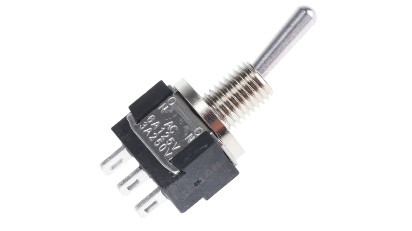 Interruttore a levetta IP67 On-On SPDT con terminali A saldare