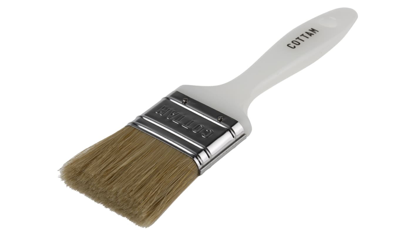 RS PRO Medium 50.8mm Paint Brush with Flat Bristles