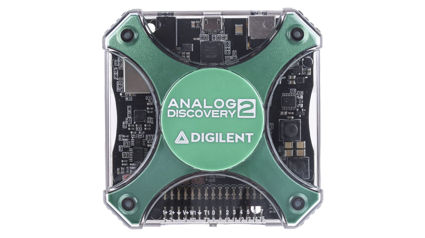 Digilent 410-321 Analog Discovery 2 Series, 30MHz PC Based Oscilloscope, 2 Analogue Channels