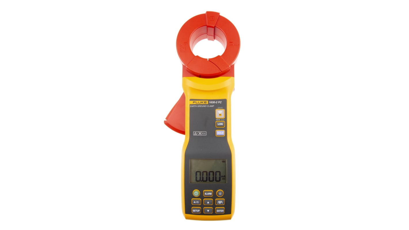 Fluke 1630-2 FC Earth Tester, 1500Ω CAT III 1000 V, CAT IV 600 V RS Calibration