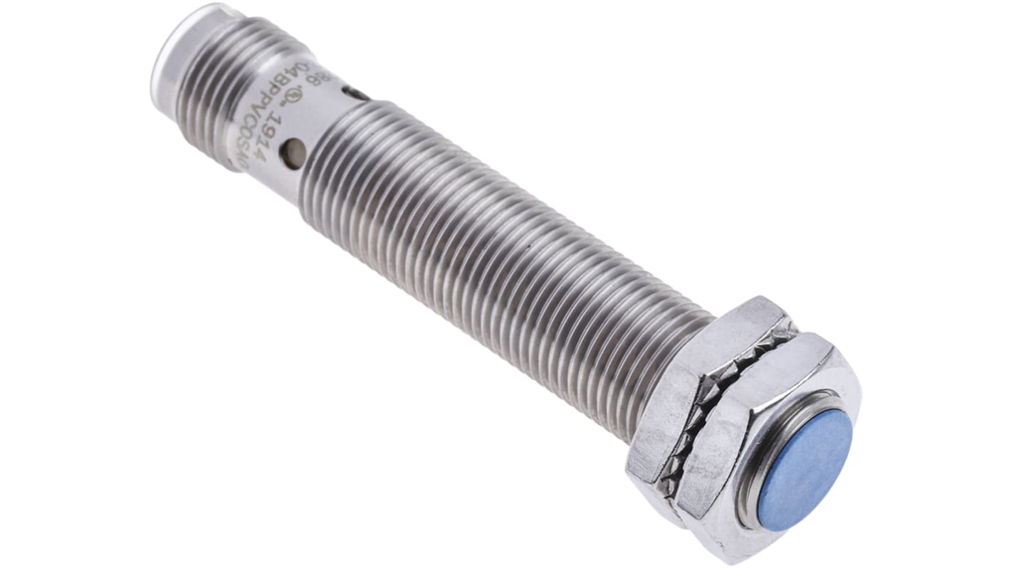 Rs-Online Sensore di prossimità Cilindro filettato SICK M12 rilevamento 4 mm 10 → 30 V c.c