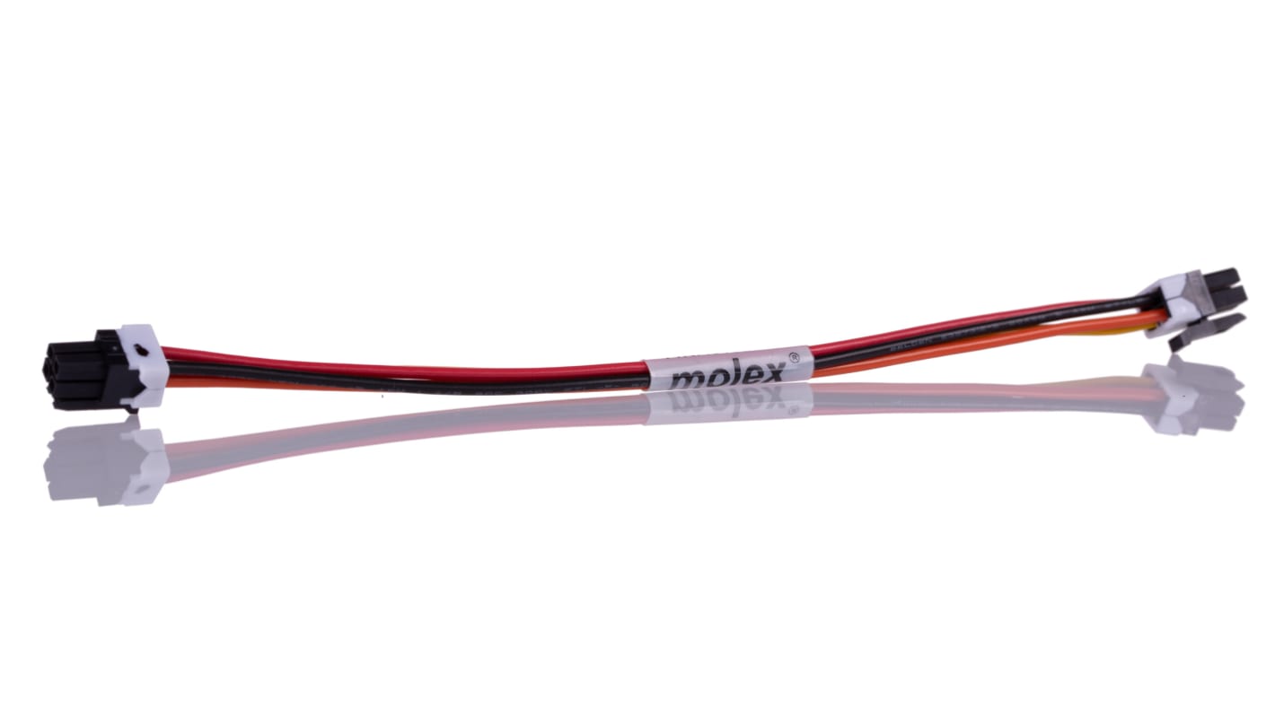 Molex 4 Way Female Micro-Fit TPA to 4 Way Female Micro-Fit TPA Wire to Board Cable, 150mm