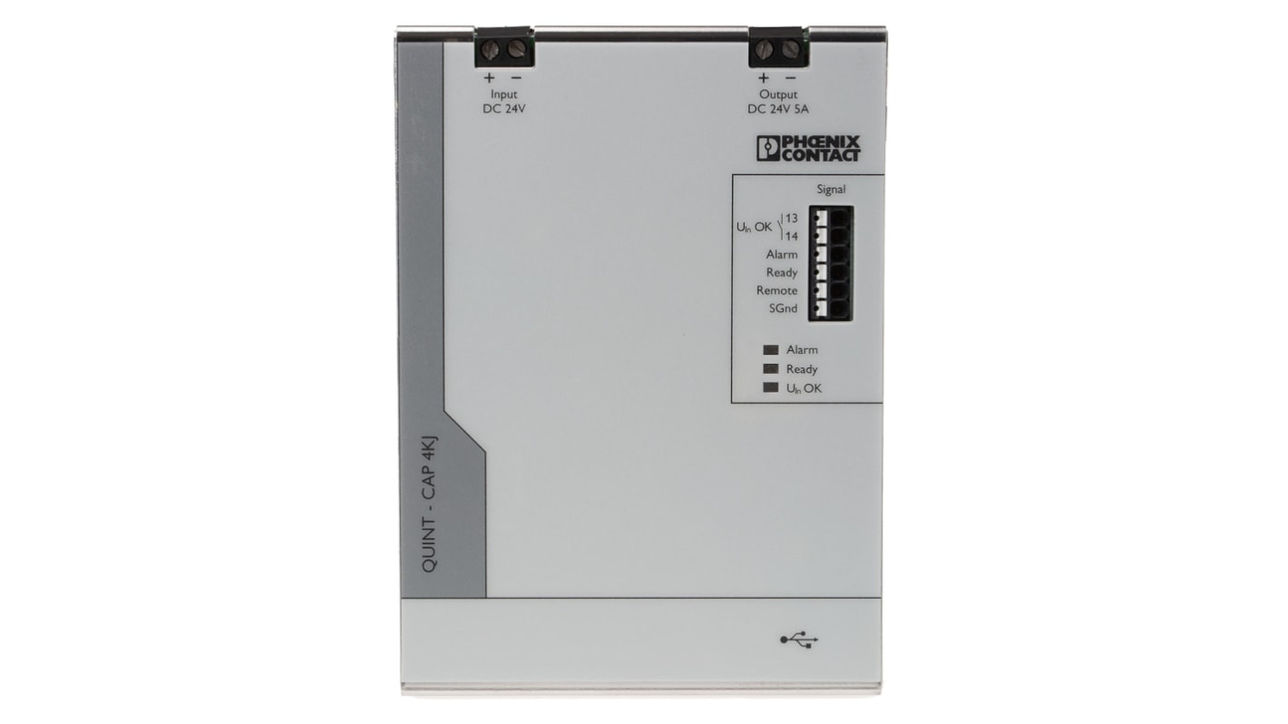 Phoenix Contact Buffer Module, QUINT4-CAP/24DC/5/4KJ Series
