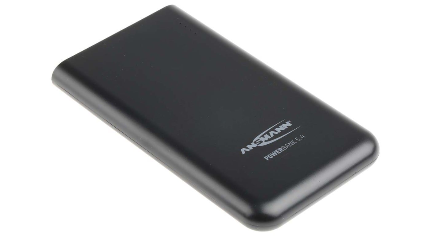 Ansmann Powerbank 5400mAh, mit USB Ausgang, 5V / 2.4A