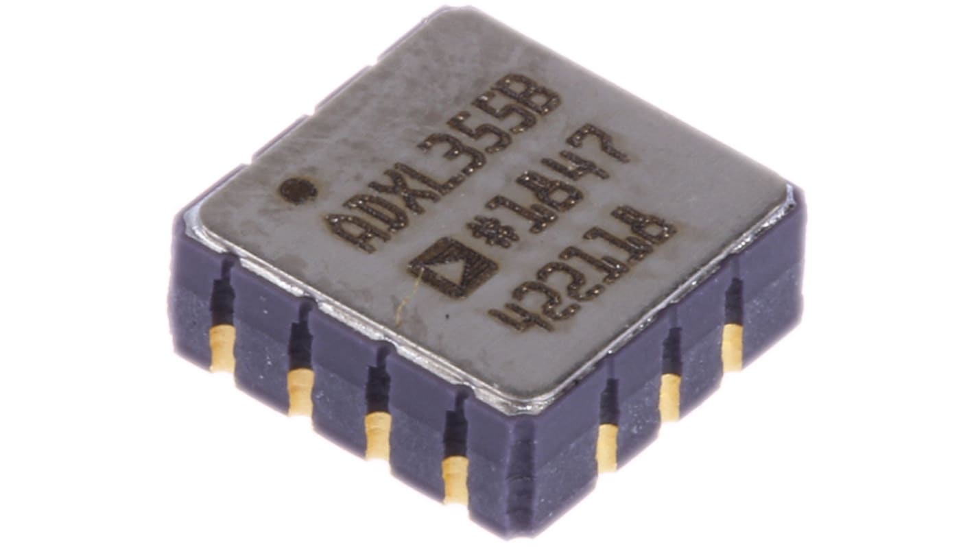 Analog Devices 3-Axis Surface Mount Sensor, LCC, SPI, 14-Pin