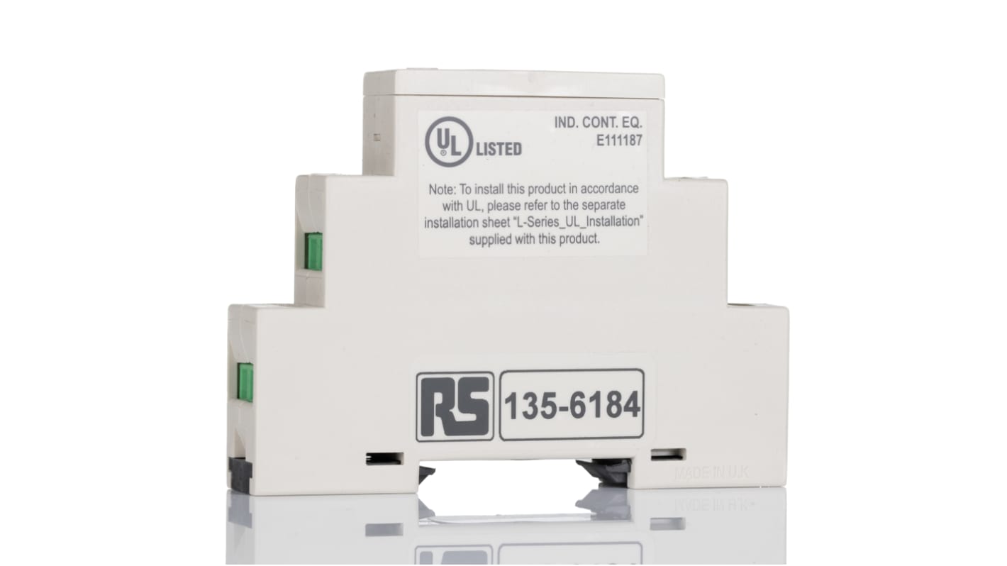 Broyce Control 欠压/相序/电压继电器, 三相, DIN导轨安装, DPDT, 可感应243 → 540V 交流