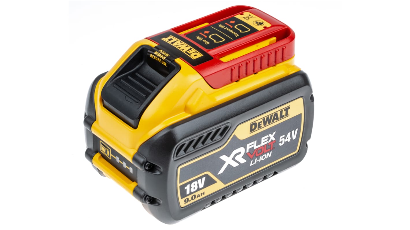 DeWALT DCB547 XJ 9Ah 18 V 54 V Power Tool Battery For Use With 18V XR 54V XR FLEXVOLT Tool RS