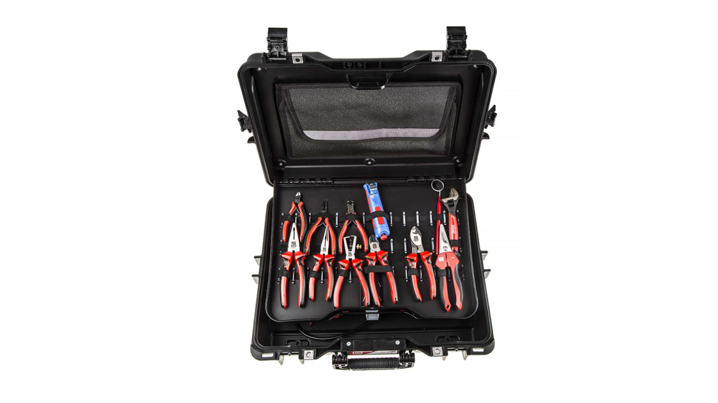 RS PRO 82 Piece Engineers Tool Kit with Case