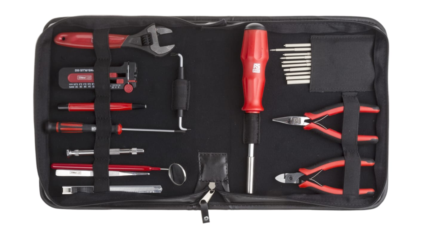 RS PRO 32 Piece Electricians Tool Kit with Pouch