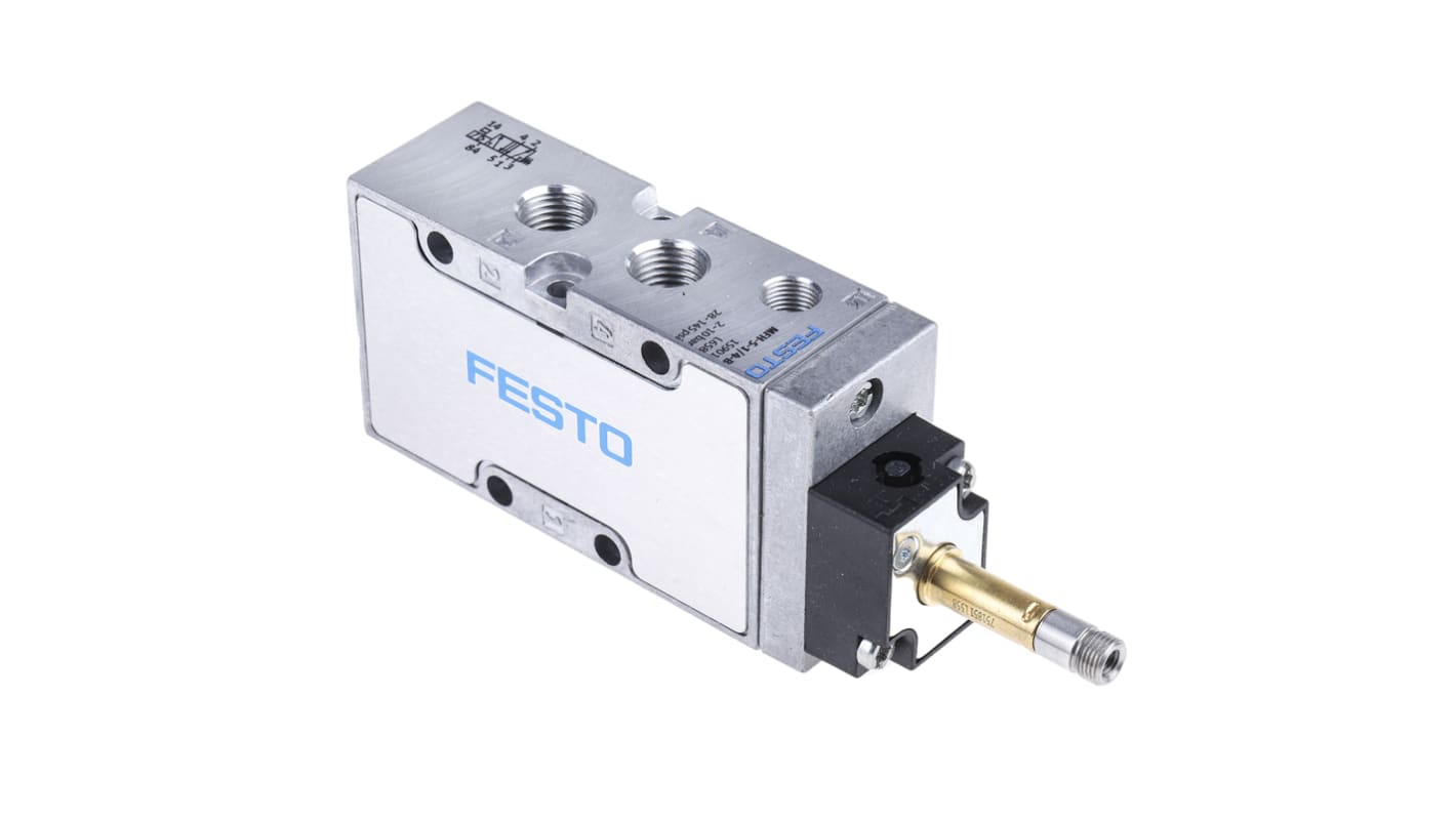 Festo Pneumatic Solenoid Valve - Electrical G 1/4 MFH Series, 15901