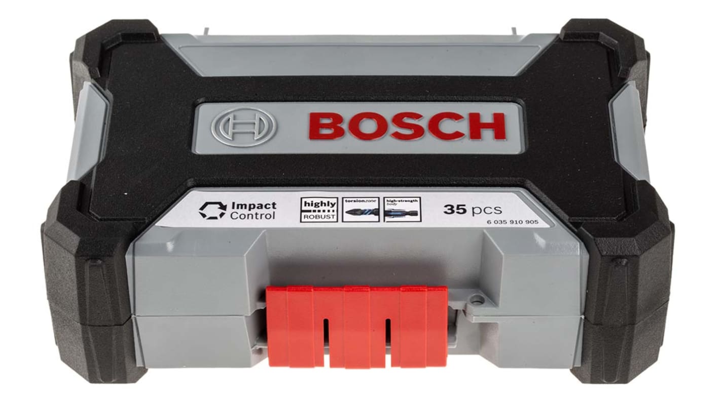 2608577147 Bosch Impact Bit Set 35 Pieces Phillips Pozidriv Torx RS