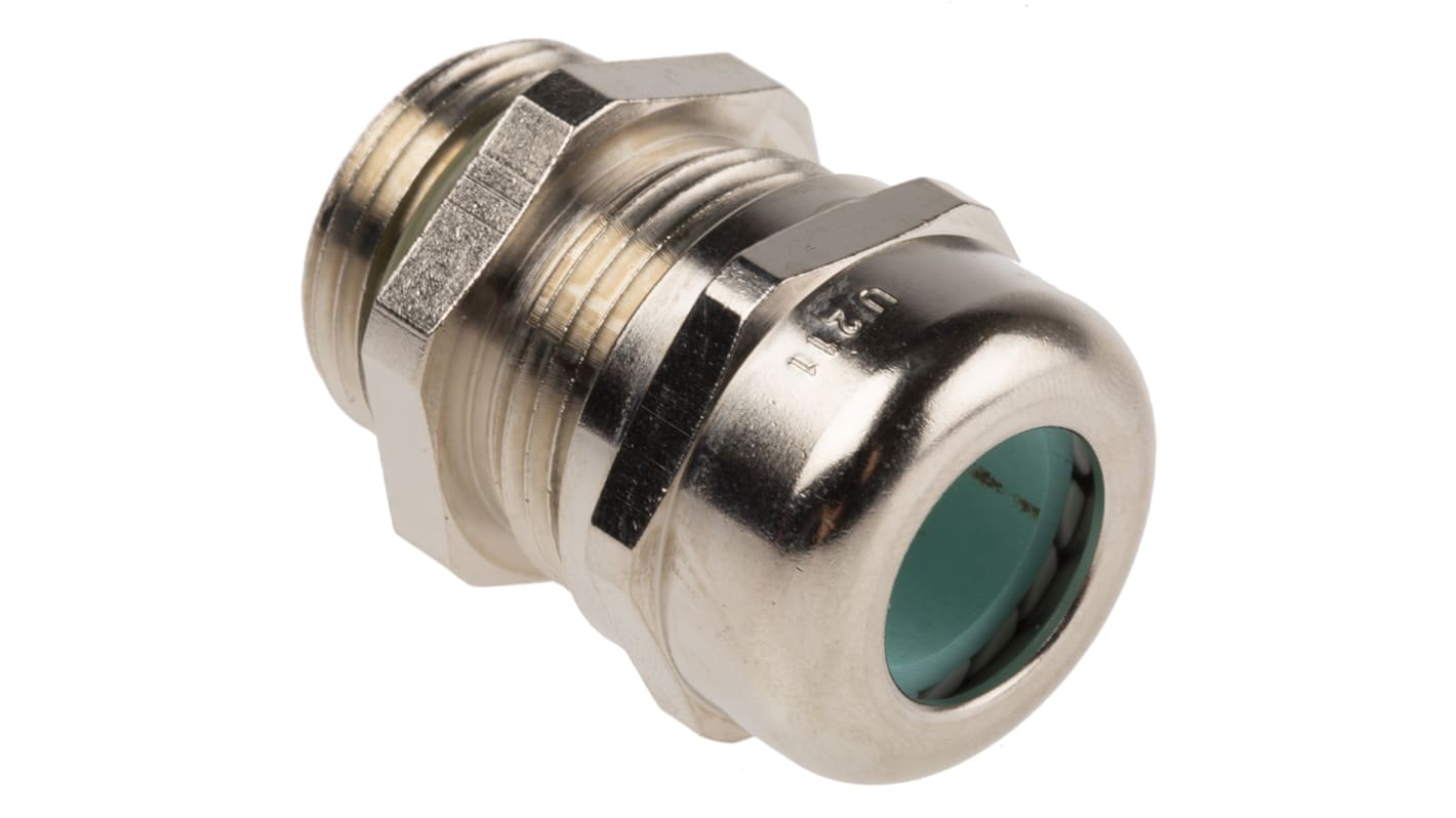 Lapp SKINTOP Series Nickel Plated Brass Cable Gland, M20 Thread, 7mm min., 13mm max., IP68