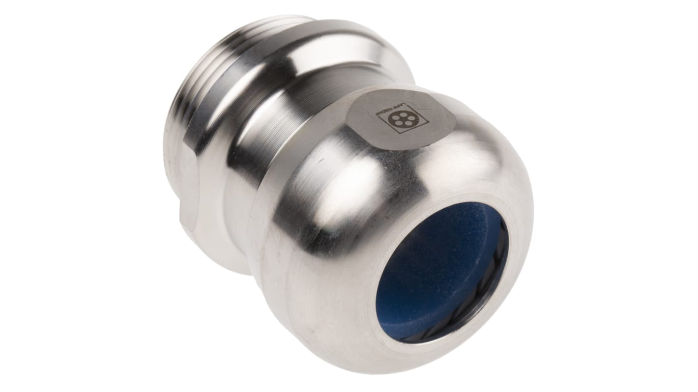 Lapp SKINTOP Series Metallic Stainless Steel Cable Gland, M32 Thread, 11mm Min, 21mm Max, IP68, IP69