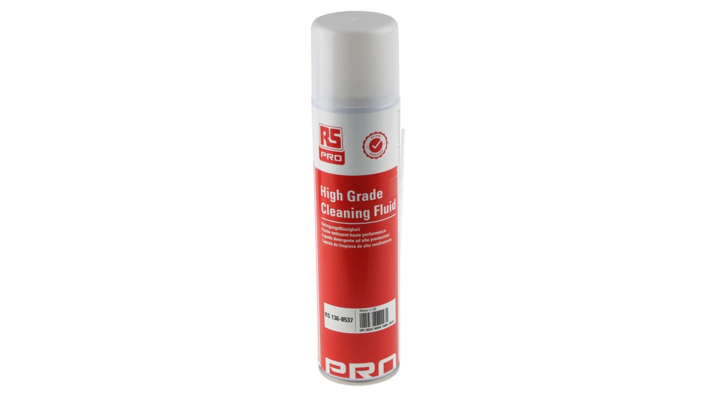 RS PRO 400 ml Aerosol Cassette Head Cleaner for Magnetic Heads