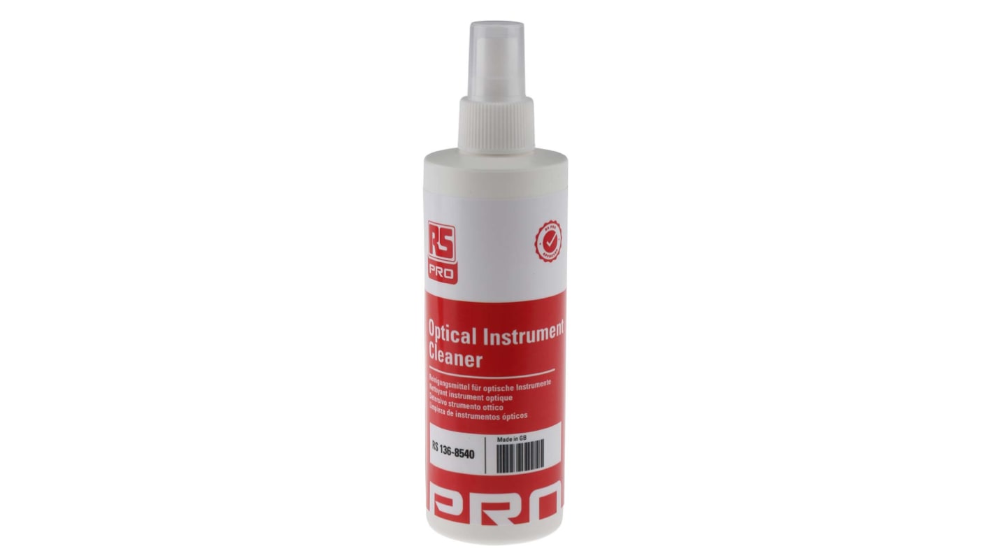 RS PRO Glass Cleaner 250 ml Spray