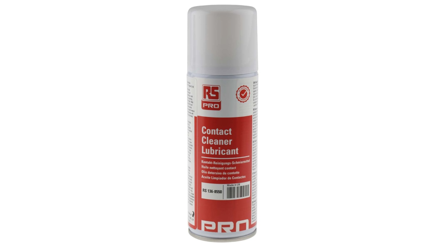 RS PRO Contact Cleaner Electrical Contact Cleaner 200 ml Aerosol