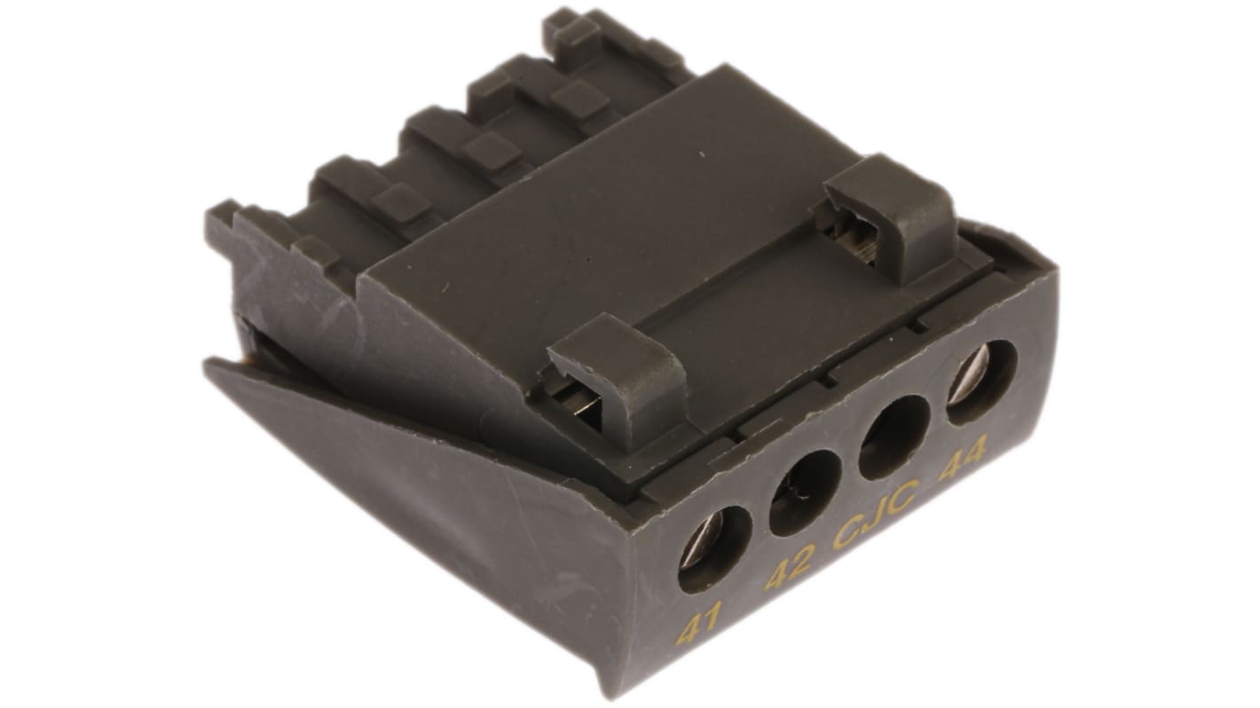 PR Electronics 导轨式接线端子, 2.5mm²CSA, 螺钉端接, 黑色, 5900系列