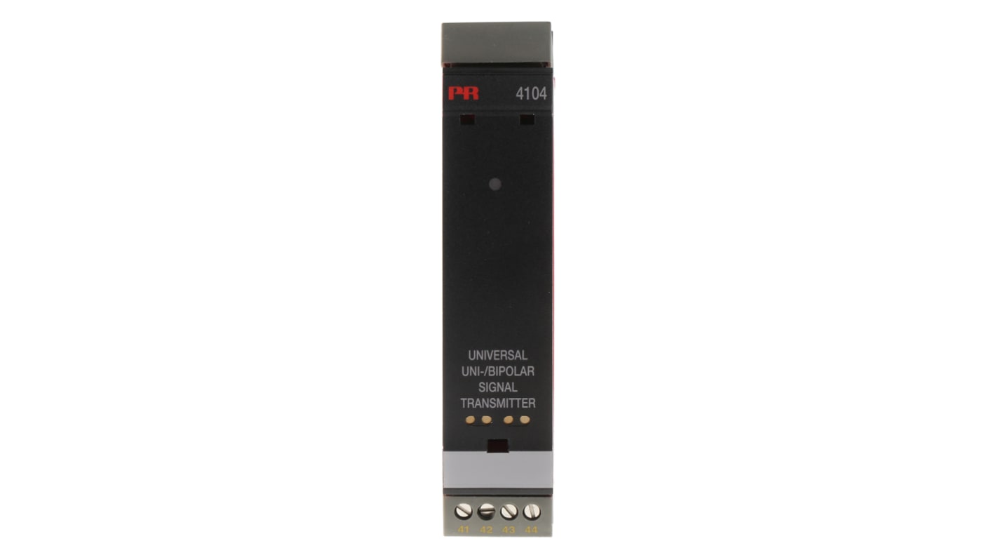 Acondicionador de señal PR Electronics 4, alim. 19.2 → 300 V dc, 21.6 → 253V ac, in. 0 → 20mA,