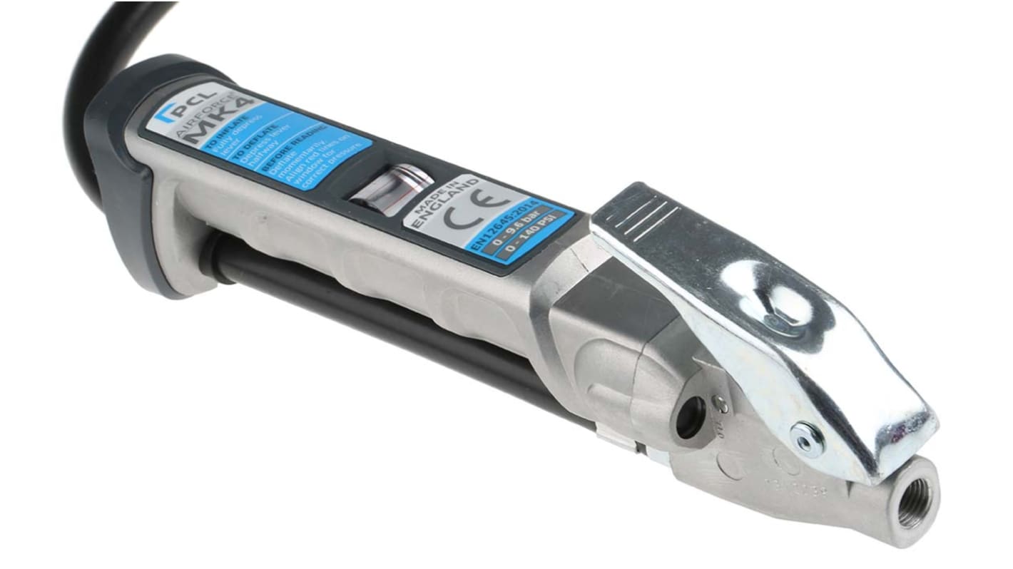PCL Tyre Inflator, 0 → 138psi, 1/4in Air Inlet (BSP)