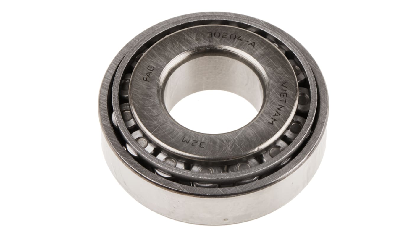 FAG 30204-A 20mm I.D Taper Roller Bearing, 47mm O.D