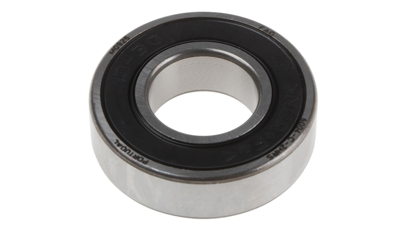 FAG 6004-C-2HRS Single Row Deep Groove Ball Bearing- Both Sides Sealed 20mm I.D, 42mm O.D