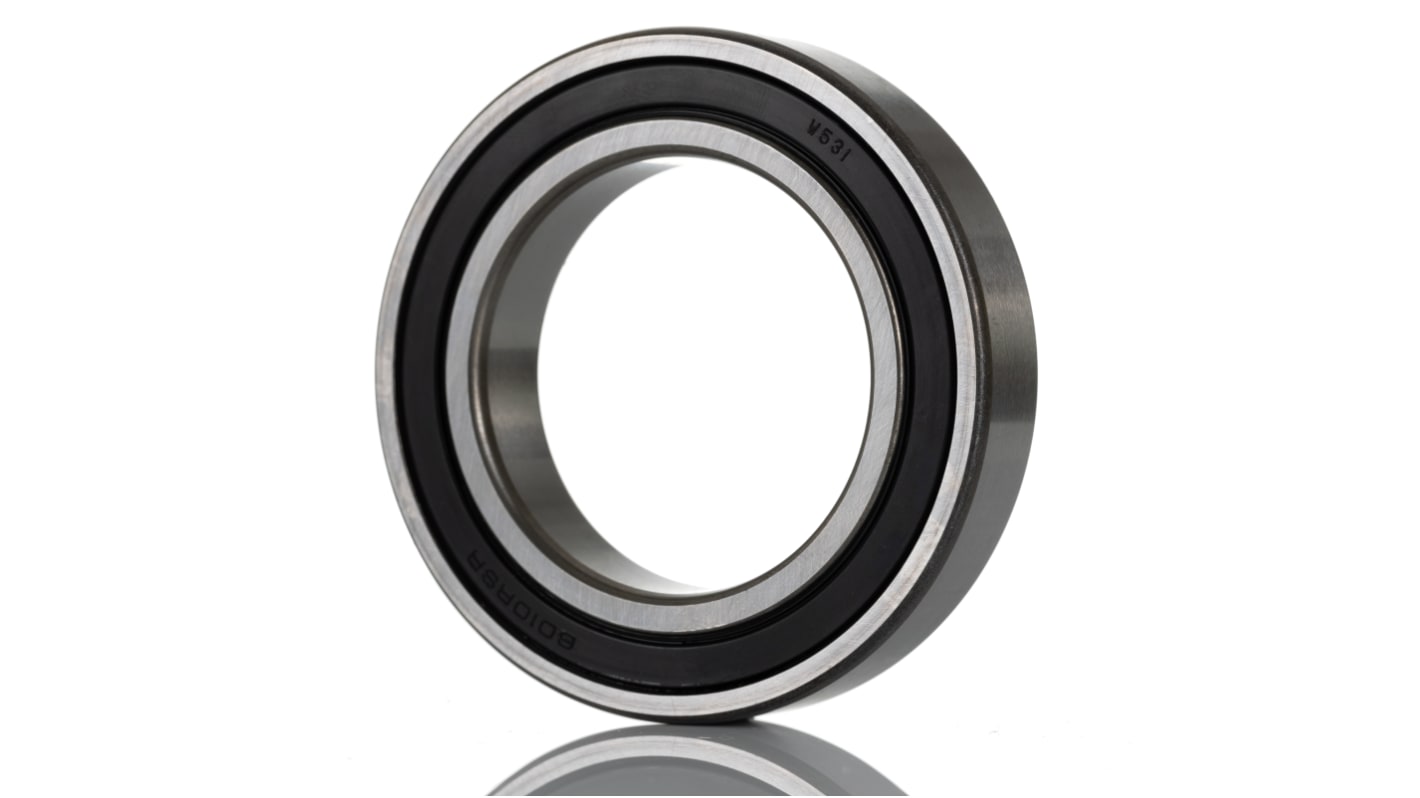 FAG 6010-2RSR Single Row Deep Groove Ball Bearing- Both Sides Sealed 50mm I.D, 80mm O.D