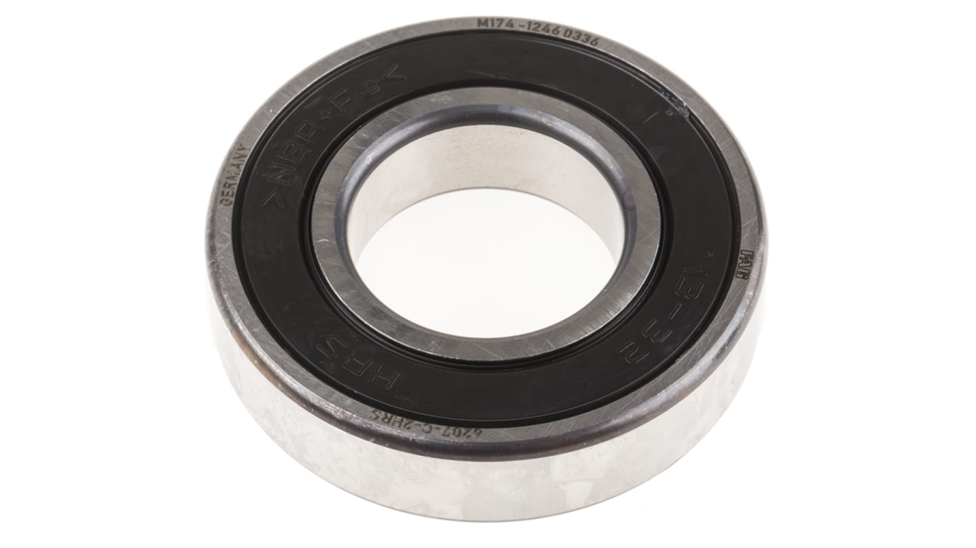 Cuscinetto a sfera Cuscinetti radiali a una corona di sfere FAG in Acciaio, Ø int. 35mm, Ø est. 72mm, Largh. guida 17mm