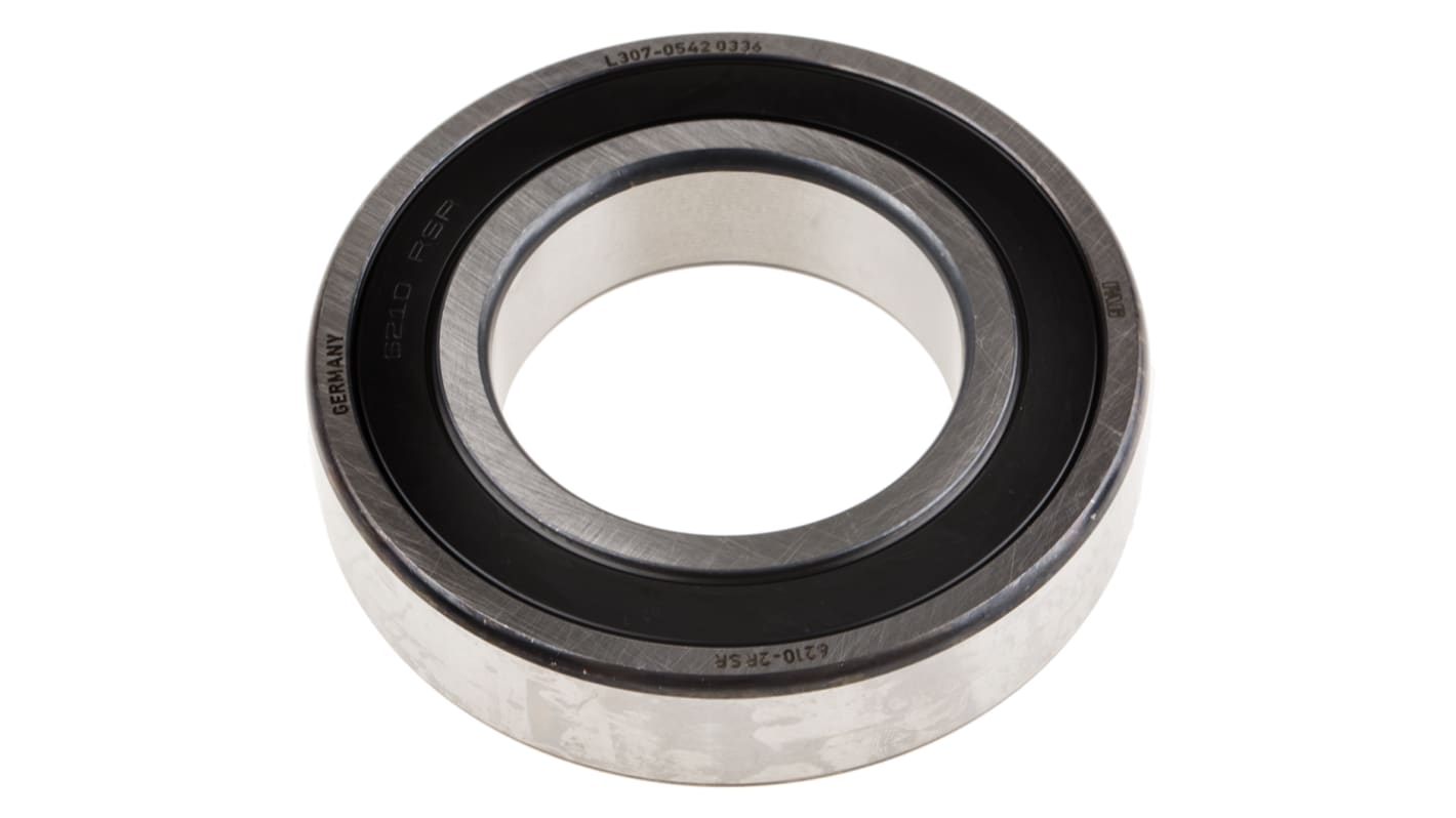 FAG 6210-C-2HRS Single Row Deep Groove Ball Bearing- Both Sides Sealed 50mm I.D, 90mm O.D