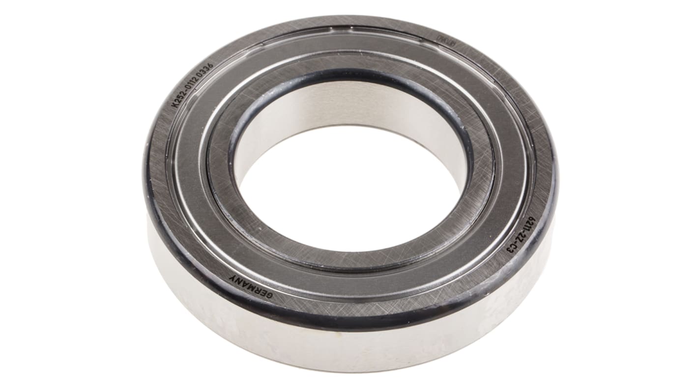 FAG 6211-C-2Z-C3 Single Row Deep Groove Ball Bearing- Both Sides Shielded 55mm I.D, 100mm O.D