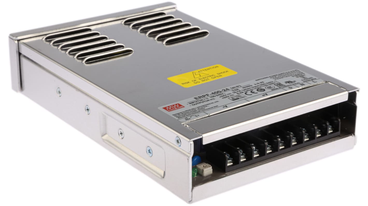ERPF-400-24 | MEAN WELL スイッチング電源 24V dc 16.7A 400.8W ERPF-400-24 | MEAN WELL スイッチング電源 24V dc 16.7A 400.8W