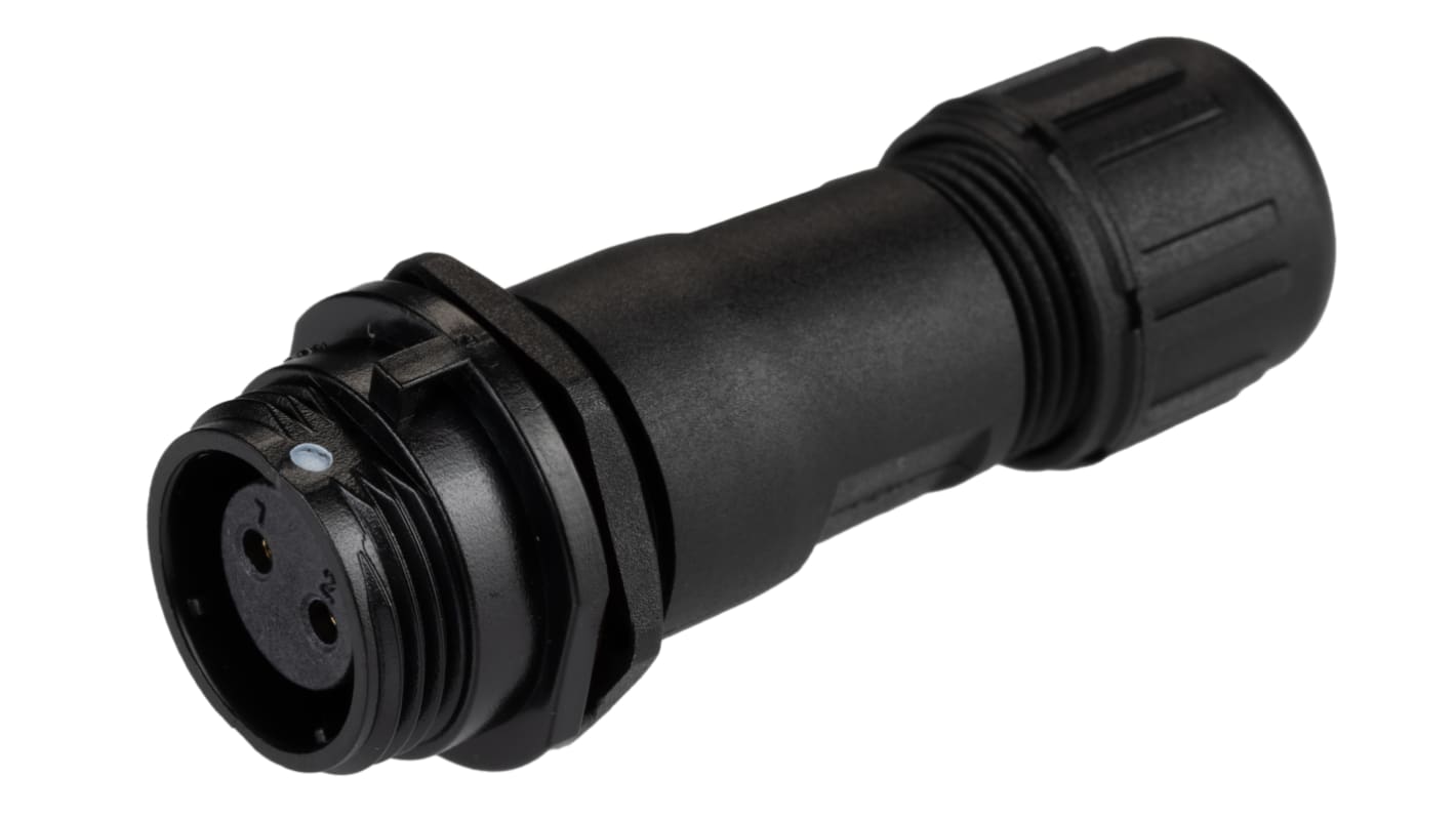 RS PRO Circular Connector, 2 Contacts, Cable Mount, Miniature Connector, Socket, Female, IP68
