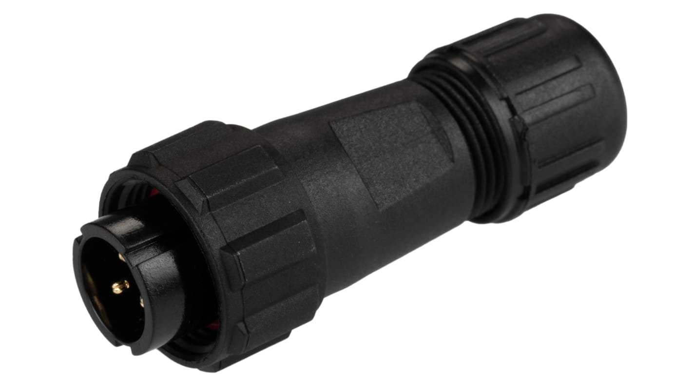 RS PRO Circular Connector, 3 Contacts, Cable Mount, Miniature Connector, Plug, Male, IP68