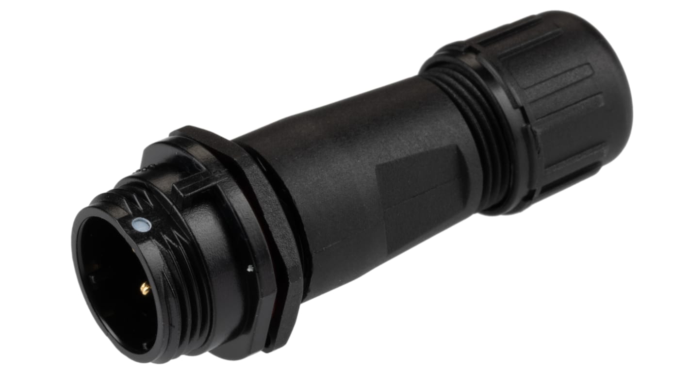 RS PRO Circular Connector, 3 Contacts, Cable Mount, Miniature Connector, Plug, Male, IP68