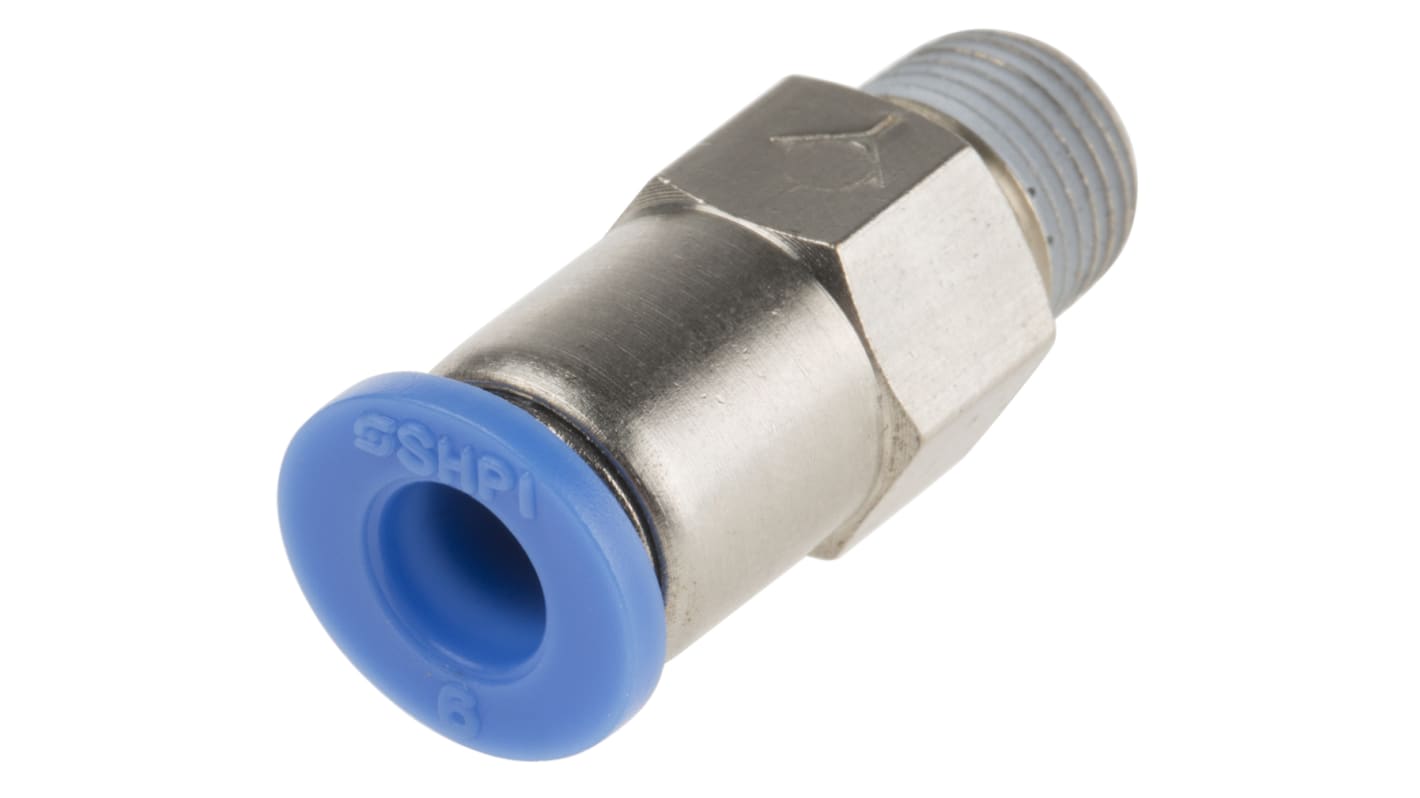 RS PRO Non Return Valve, 6mm Tube Outlet, 0 to 9.9 kgf/cm², 0 to 990kPa