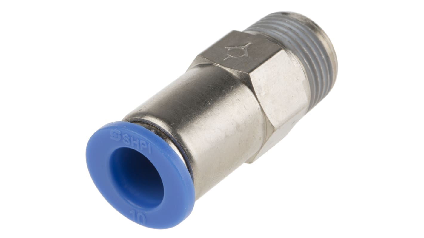 RS PRO Non Return Valve, 10mm Tube Outlet, 0 to 9.9 kgf/cm², 0 to 990kPa