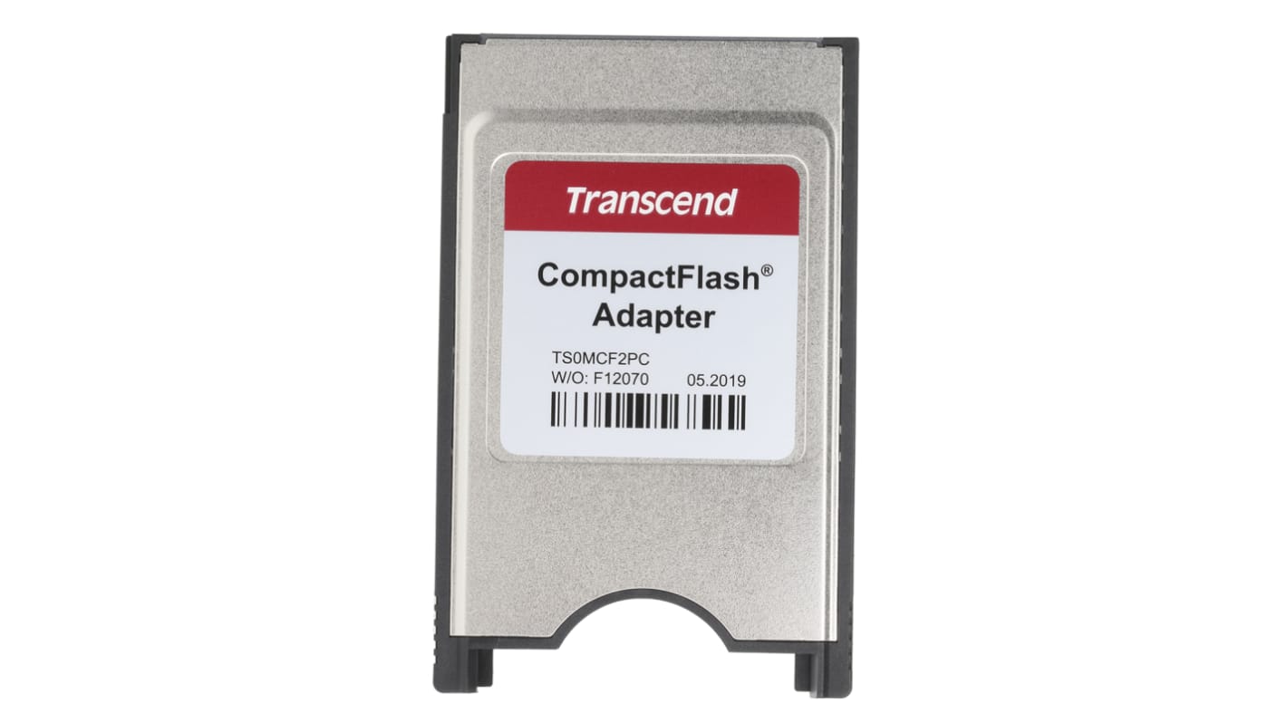 Transcend Kartenlesegerät Intern Typ II PCMCIA, Typ III PCMCIA für Compact Flash Type I, Compact Flash Type II, 85.6 x